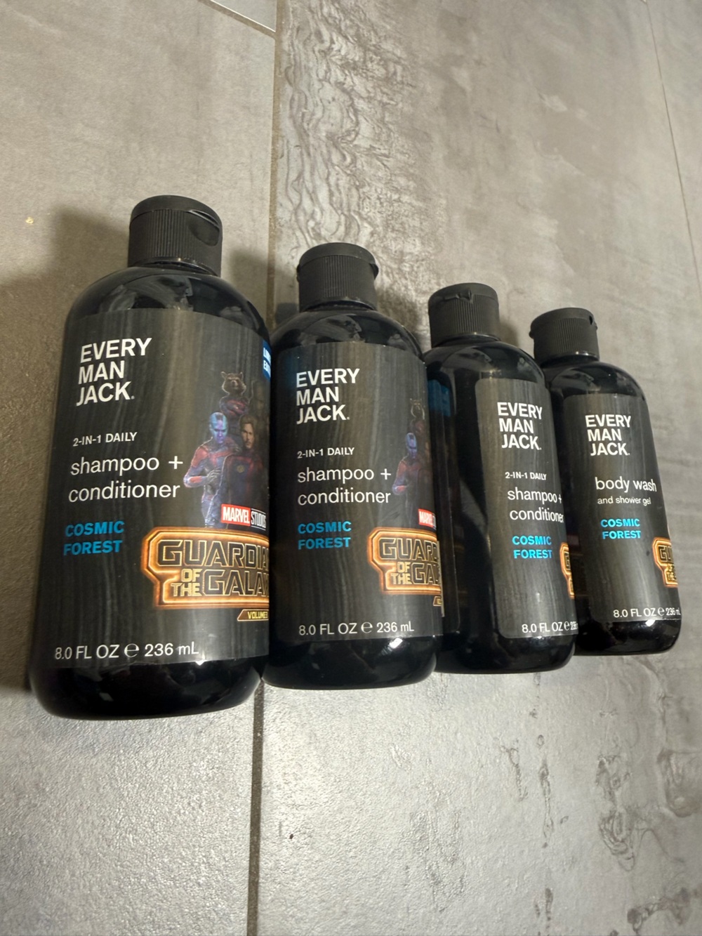 Every Man Jack Guardians of the Galaxy 2 + 1 Shampoo + Conditioner cosmic forest
